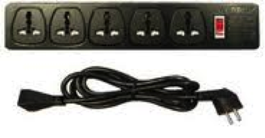 220 universal outlet strip